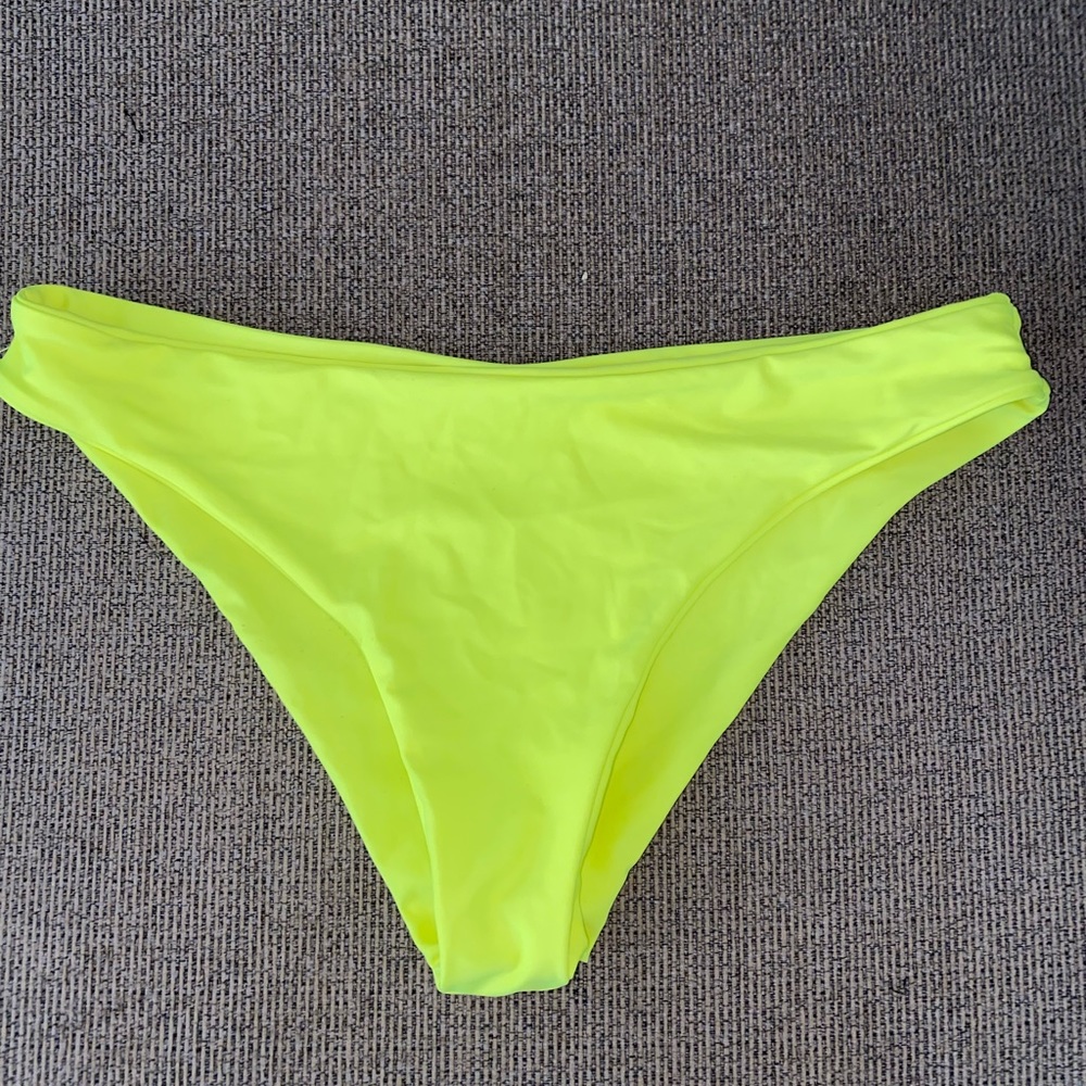 Shein Neon Yellow Bikini Bottoms